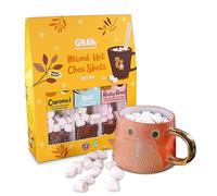 Gnaw Choc Shot Hot Chocolate Gift Set, Luxurious & Rich Hot Chocolate Gifts For Any Occasion,3 Classic & Moreish Flavours Included In All Hot Chocolate Sets, Milk Hot Choc, Caramel & Fudgy Rocky Road