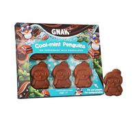 Gnaw Milk Chocolate Gift Set - Mini Mint Penguins Gift Set - 6 Flavoured Milk Mint Chocolate Treats - Perfect Christmas Chocolate Gift - Ideal Secret Santa Gift