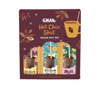 Gnaw Vegan Hot Chocolate Gifts, Oat Milk Hot Chocolate Gift Set, Tasty Hot Chocolate Sets With 3 Decadent Flavours, Hot Chocolate Sets With Marshmallows & Vegan Ingredients For A Great Vegan Hot Choc