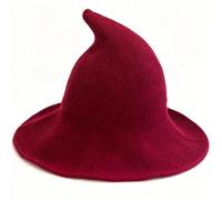 GNAYOAHLI Witch Hat, Halloween Wizard Hat for Cosplay Party, Costume Accessory for Adults