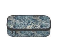 Gnbmvcc Abstract Modern Large-Capacity Compartment Pencil Case Pencil Case, Cosmetics, Travel Office Supplies.