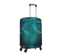 Gnbmvcc Abstract Polygonal Space Travel Business Travel Suitcase Bag is Suitable for 18-32 Inch Suitcases.