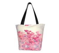 Gnbmvcc Beautiful Flowers Ladies Shoulder Bag Handbag Shopping Bag, Daily Work, Fashion Personalized Travel Shopping Bag.