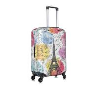 Gnbmvcc French Paris Tour Eiffel Tower Travel Business Travel Suitcase Bag is Suitable for 18-32 Inch Suitcases.