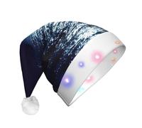 Gnbmvcc Full Moon In Night Unisex Christmas Party Hat Classic Christmas Festive Holiday Gifts,Christmas Home Decor