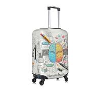 Gnbmvcc Human Brain Travel Business Travel Suitcase Bag is Suitable for 18-32 Inch Suitcases.