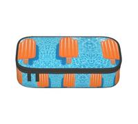 Gnbmvcc Ice Popsicles Multifunctional Stationery Bag Storage Bag. Can Store Stationery, Cosmetics, Office Supplies.