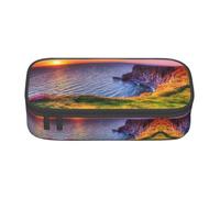 Gnbmvcc Ireland Sunset Seascape Multifunctional Stationery Bag Storage Bag. Can Store Stationery, Cosmetics, Office Supplies.