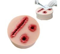 GNbow Laceration Simulator, Trauma Simulation Wound Practice Model for Realistic First Aid Training for Medical Course Teaching and First Aid Training Programs