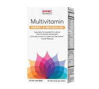 GNC Women's Multivitamin: Energy & Metabolism, 90 Caplets (45 Days) - Clinically Studied Blend, 100 mg Caffeine, Timed-Release (207112)