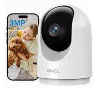 GNCC 2K/3MP Indoor Security Camera WiFi, CCTV Camera House Security