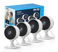GNCC GC3 4-Pack Indoor Cameras for House Security, 1080P Pet Camera