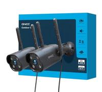 GNCC GT1Pro 2-Pack Outdoor Cameras for Home Security, 2K Fixed CCTV Camera