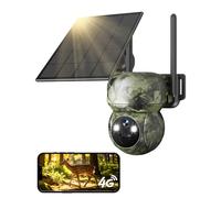 GNCC GW6 4G LTE Solar Outdoor Camera Wireless with SIM Card, GW6G
