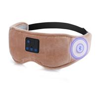GNEGNI LIFE Bluetooth 5.4 Sleep Mask Headphones | 3D Soft Music Eye Mask with 10 Hrs Playtime for Side Sleepers,Shift Work,Restful Sleep Headphones for Travel/Office/Meditation