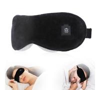 GNEGNI LIFE Cordless Heated Eye Mask for Dry Eyes, Fatigue Relief & Better Sleep,Cordless&Rechargeable with Adjustable Strap and Graphene Heating,Ideal for Sleeping, Travel, and Gifts