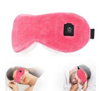 GNEGNI LIFE Cordless Heated Eye Mask for Dry Eyes, Fatigue Relief & Better Sleep,Cordless&Rechargeable with Adjustable Strap and Graphene Heating,Ideal for Sleeping, Travel, and Gifts