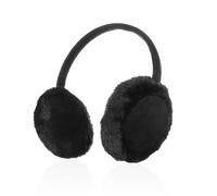 GNEGNI LIFE Ear Muffs Kids Furry Classic Earmuffs Elastic Faux Fur Ear Warmers Comfortable Ear Covers Outdoor Running Girls and Boys (Black)