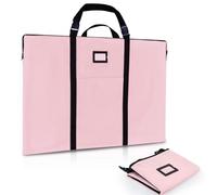 GNEGNI LIFE Lightweight Artist Portfolio Bag, 61 x 91.4 cm Drawing Folder with Carry Handle and Removable Shoulder Strap, Soft Colouring Folders for Artwork, for A1/A2 Sketches, Drawings, Paintings