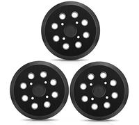 Gnellkoor 3 Pack 5" 8 Hole Hook & Loop Replacement Sander Pads Compatible with Ryobi Random Orbital Sander PCL406 RS240 RS280 RS280VS RS281VS RS290 P410, Replacement Backing Pad Parts # 030157001018