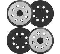 Gnellkoor 5" 8 Hole Hook & Loop Metal Orbital Sander Replacement Pads Compatible with Makita Sander BO5010 BO5030K BO5031K BO5041K, 4 Pack