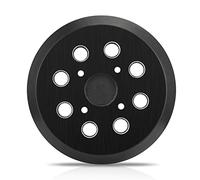 Gnellkoor 5" 8 Hole Hook & Loop Replacement Sander Pads Compatible with Ryobi Random Orbital Sander PCL406 RS240 RS280 RS280VS RS281VS RS290 P410 P411, Replacement Backing Pad Parts # 030157001018
