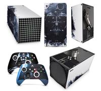GNG Darth Skins Compatible with Xbox Series Series X Console Decal Vinal Sticker + 2 Controller Set
