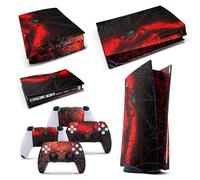 GNG PS5 Digital Console Spider Skin Decal Vinal Sticker + 2 Controller Skins Set