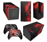 GNG Spider Skins Compatible with Xbox Series Series X Console Decal Vinal Sticker + 2 Controller Set