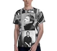 GNHFNM Jeremy Renner Men's Classic Unisex Cotton T-Shirt for Men & Women,Classic Tee Black