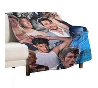 GNHFNM Jonathan blanket Bailey Blanket Fascinatina Flannel Throw Blankets Fleece Soft Blanket Lightweight Plush Throw Blankets for Couch,Bed,Cozy Sofa Plush,Fans Lovers 80x100cm(30x40in)