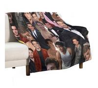 GNHFNM Jonathan blanket Bailey Blanket Personable Flannel Throw Blankets Fleece Soft Blanket Lightweight Plush Throw Blankets for Couch,Bed,Cozy Sofa Plush,Fans Lovers 130x150cm(50x60in)
