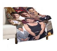 GNHFNM Jonathan blanket Bailey Blanket Sturdy Flannel Throw Blankets Fleece Soft Blanket Lightweight Plush Throw Blankets for Couch,Bed,Cozy Sofa Plush,Fans Lovers 150x200cm(60x80in)
