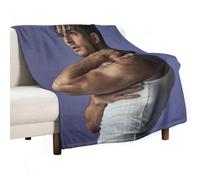GNHFNM Jonathan blanket Bailey Blanket Virile Flannel Throw Blankets Fleece Soft Blanket Lightweight Plush Throw Blankets for Couch,Bed,Cozy Sofa Plush,Fans Lovers 150x200cm(60x80in)