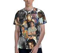 GNHFNM Patrick Swayze Men's Classic Unisex Cotton T-Shirt for Men & Women,Classic Tee Black