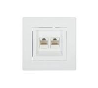 Asfora, computer socket 2x RJ45 cat.5e Asfora EPH4400121