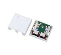 Gniazdo natynkowe STP kat.5e 2xRJ45 GN004