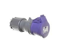 Gniazdo przenośne 16A 3P 24V fioletowe IP44 TWIST 263V