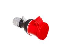 Gniazdo przenośne 32A 5P 400V czerwone TWIST GPP 32/5 IP44 921875