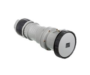 Gniazdo przenośne 4P 125A 500V czarne IP67 7H GW62062H