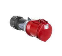 Gniazdo przenośne PowerTOP Xtra 63A 5P 6h 400V czerwone IP44 14112 MEN14112