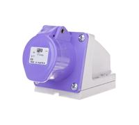 Gniazdo stałe 32A 3P 24V fioletowe IP44 173V