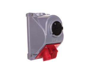 Gniazdo stałe z wyłącznikiem 0-1 16A 4P 400V IP44 COMBO-POL 96061440W
