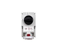 Gniazdo stałe z wyłącznikiem 0-1 duże 32A 5P 400V IP67 /blokada mechaniczna/ 752