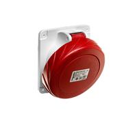 Gniazdo tablicowe 5P 32A 400V czerwone IP67 PKF32F735