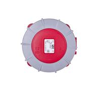 Gniazdo tablicowe 63A 4P 400V /100x100/ czerwone IP67 POWER TWIST 334-6