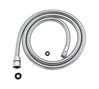 Gnimauhz Kitchen 59-Inch or 150CM Pull Down Sink Faucet Replacement Pull Out Spray Head Hose Stainless Steel (Electroplating, 3 meters)