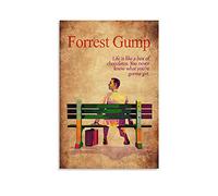 GNKIO Forrest Gump Poster Decorative Painting Canvas Wall Art Living Room Poster Bedroom Painting 12 x 18 Inches (30 x 45 cm)
