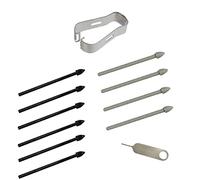 GNLKYZWV Stylus Pen Nibs for Samsung Galaxy Tab s7, s7 Plus (Black)