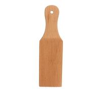 Gnocchi Board with Roller - Beech Wood Pasta Making Tool Set for Gnocchi, Cavatelli & Garganelli, Traditional Italian Kitchen Utensil